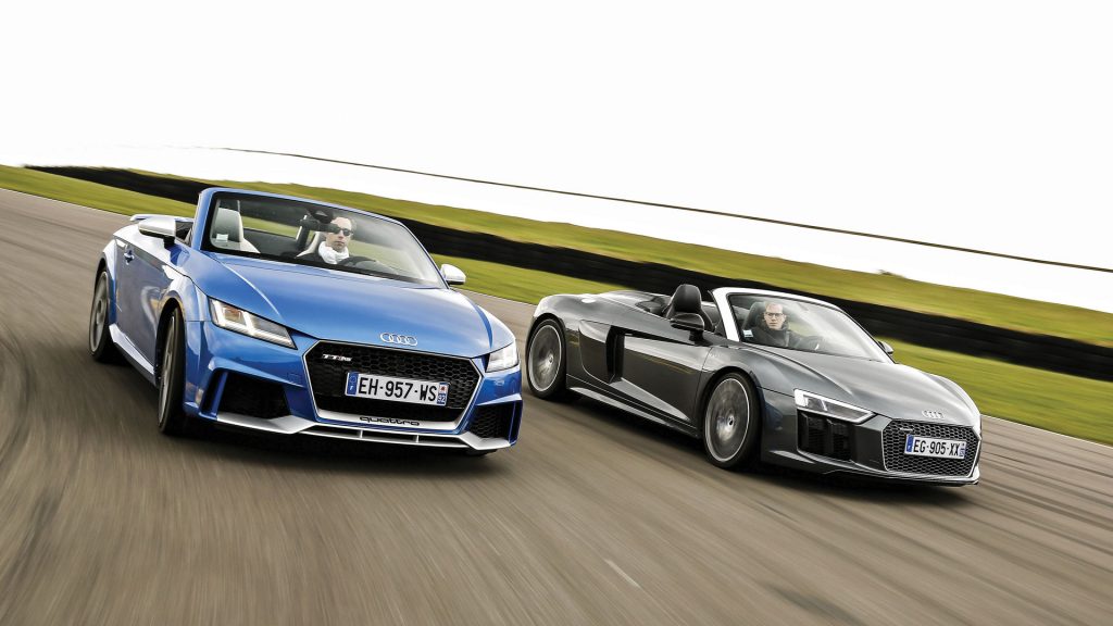 TT RS vs R8 V10