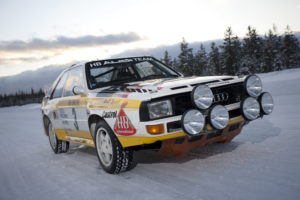 Stig Blomqvist en S1 quattro