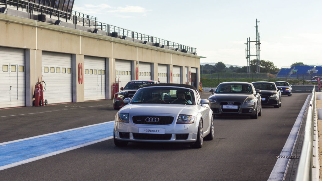 20 ANS AUDI TT AU CASTELLET