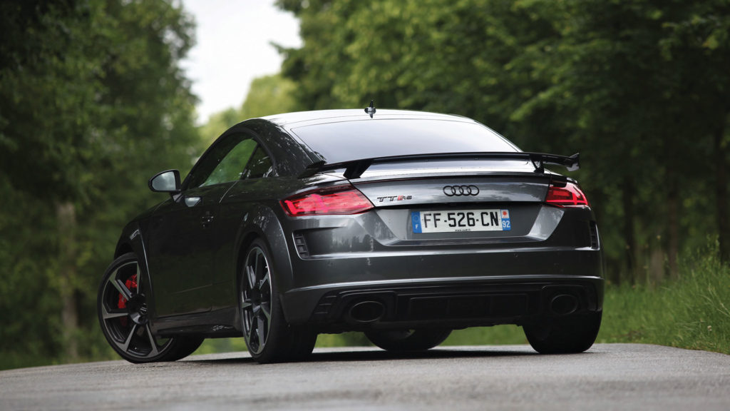 Face arrière audi TT RS