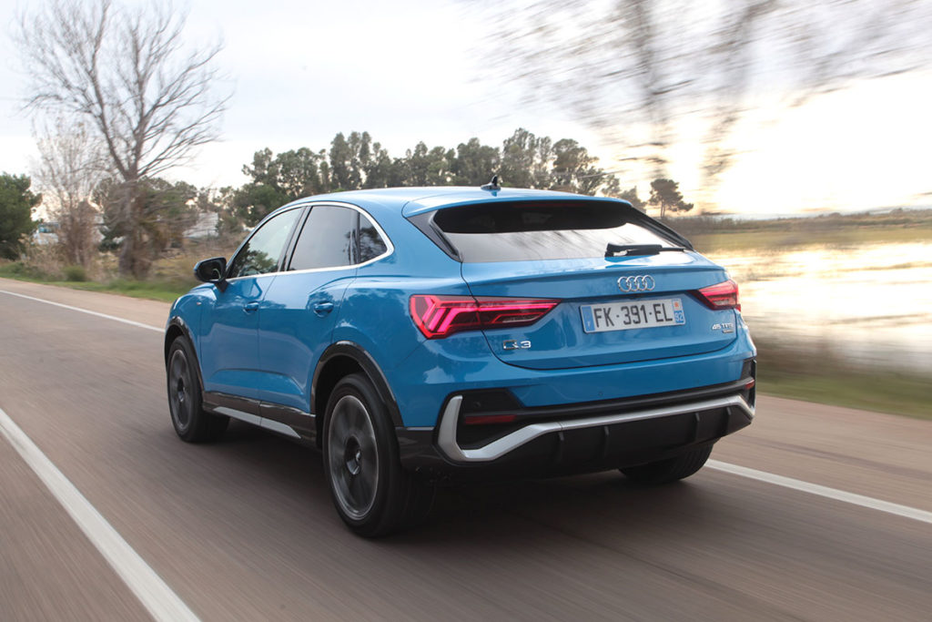 Audi Q3 Sportback 45 TFSI face arrière