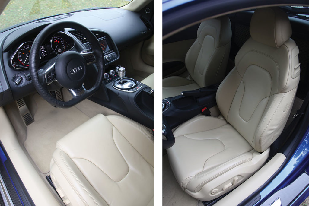 Audi R8 V10 interieur