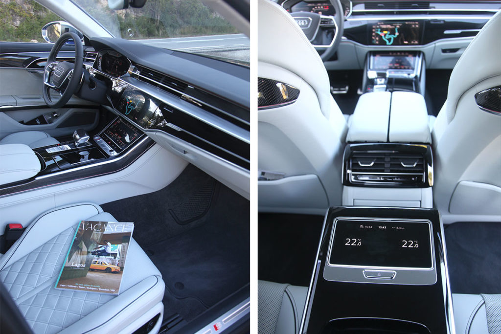 Audi S8 interieur