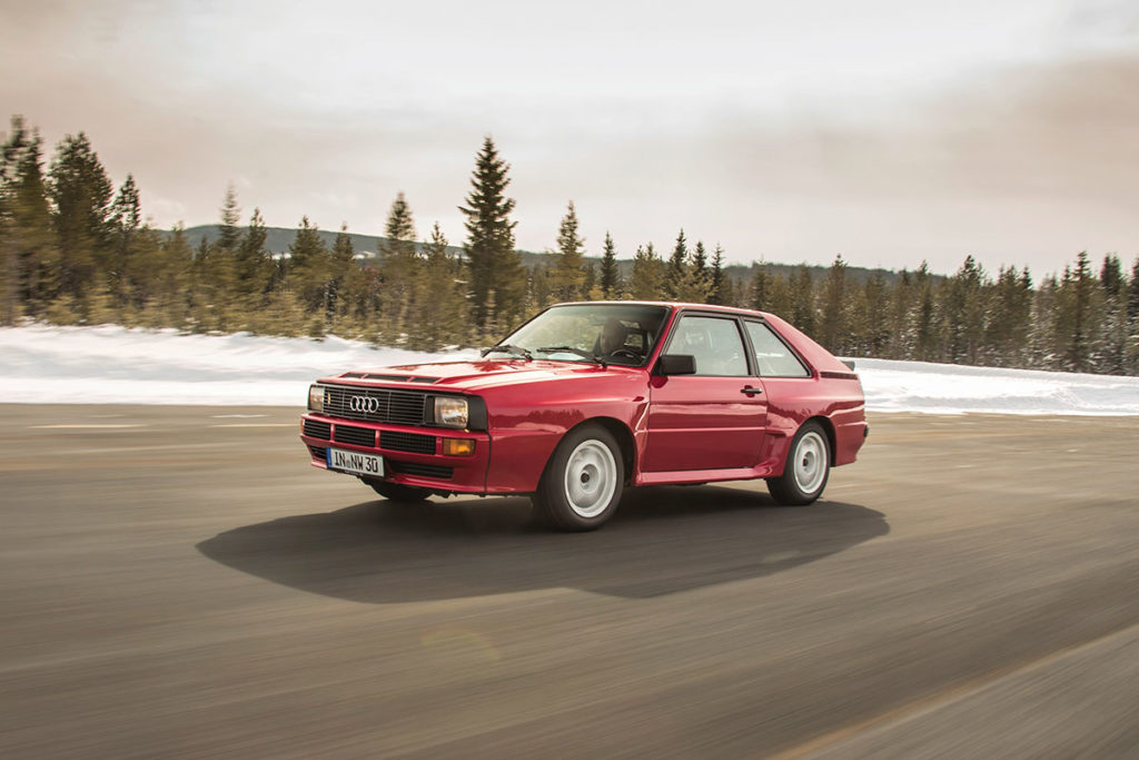 Audi Sport quattro, Génie civil – Avus