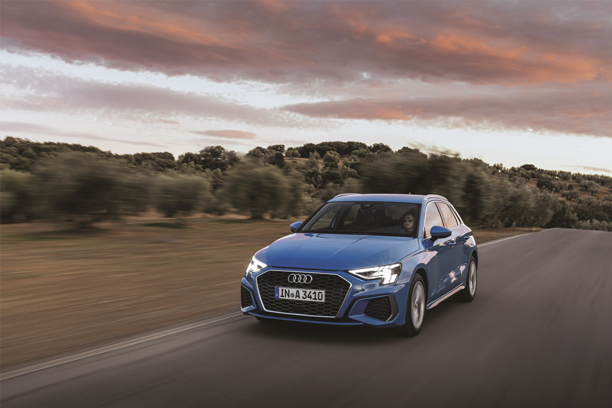 Audi A3 35 TDI (2.0 150 ch), Nouvelle star – Avus