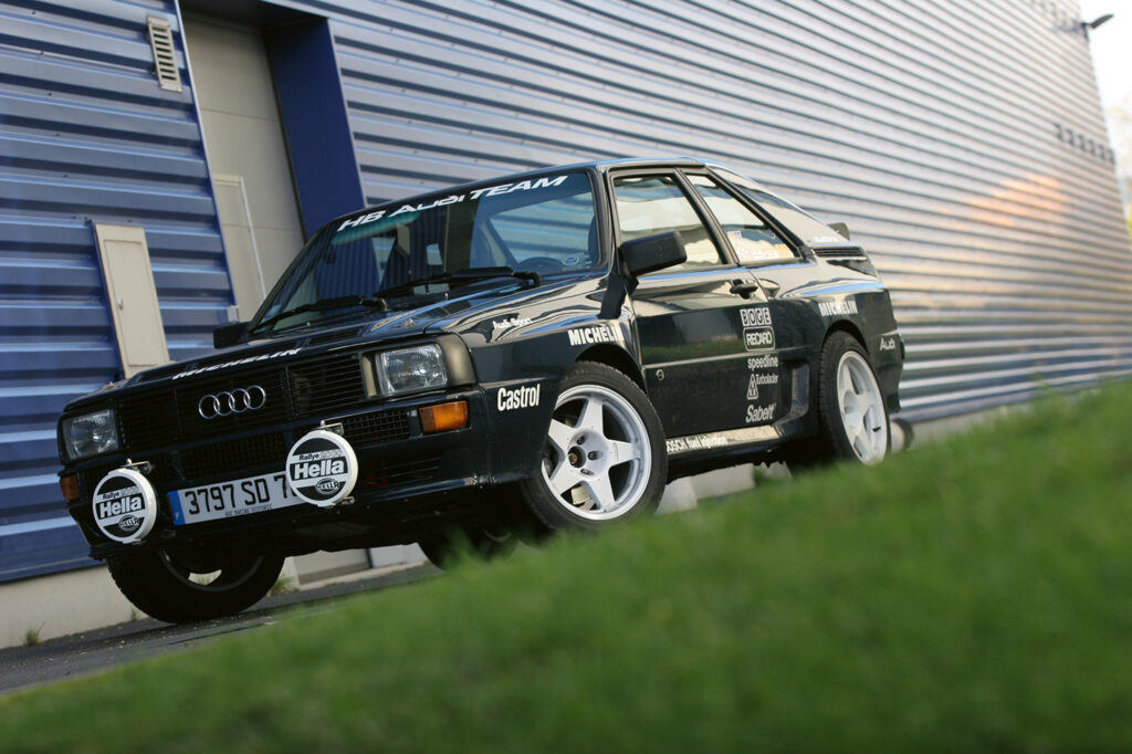 Audi Sport quattro, Génie civil – Avus