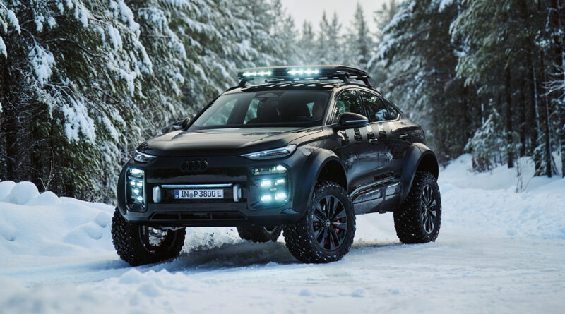Q6 e-tron façon Dakar