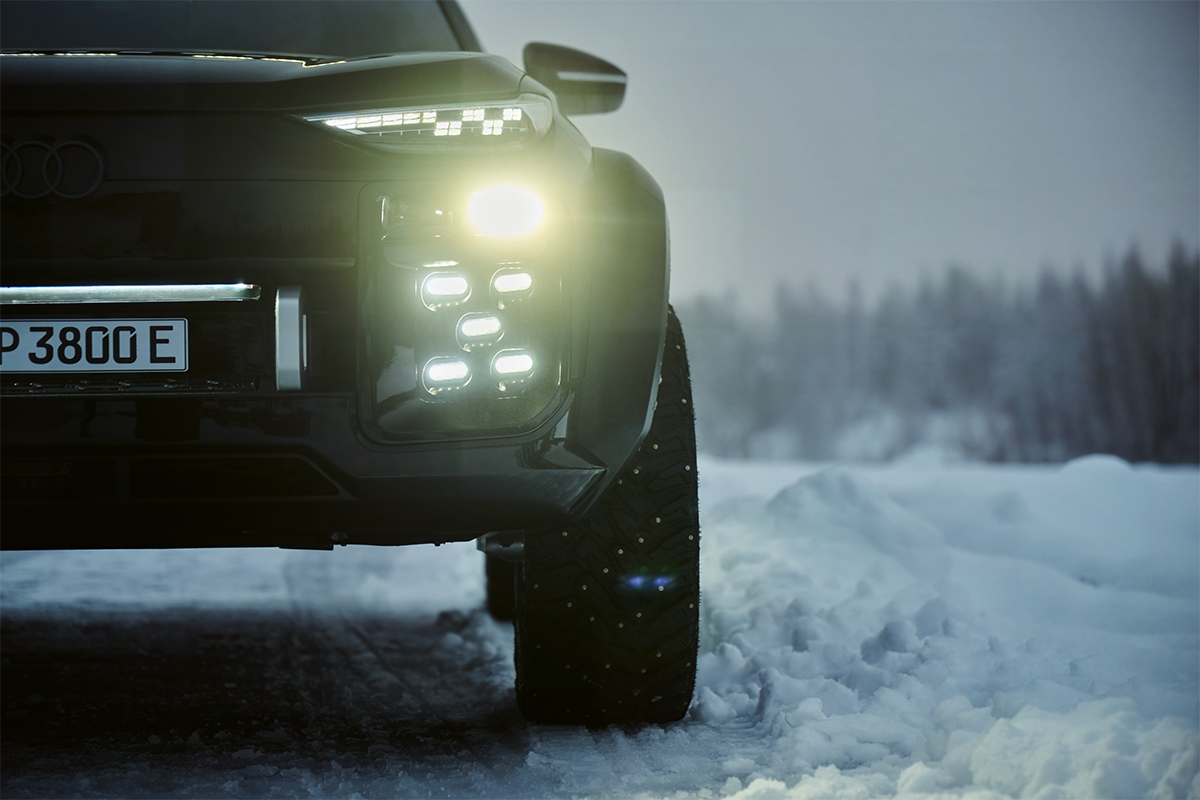 Q6 e-tron façon Dakar