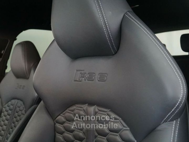 Audi RS6 Audi RS6 Avant 40 TFSI V8 Quattro 560 Matrix / Carbon ACC JA 21" BOSE Garantie 12 Mois - 9
