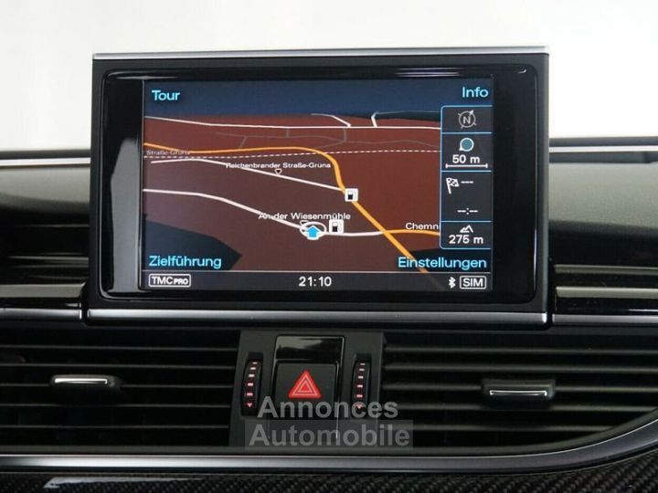 Audi RS6 Audi RS6 Avant 40 TFSI V8 Quattro 560 Matrix / Carbon ACC JA 21" BOSE Garantie 12 Mois - 15
