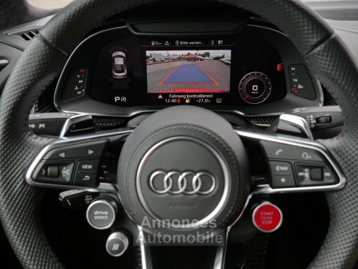 Audi R8 performance 52 FSI 620ch quattro Céramique|Magnetic ride|LED|Caméra|Garantie - 16