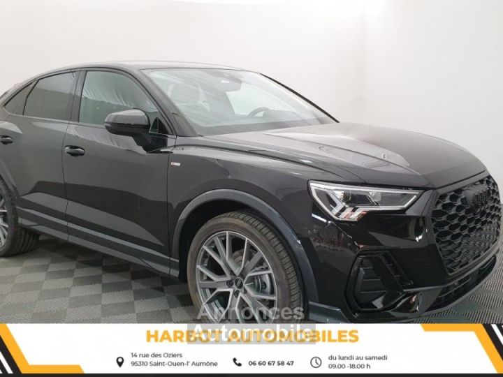Audi Q3 Sportback 35 20 tdi 150cv s tronic 7 s edition %2B jantes 20 %2B pack esthetique noir plus - 1
