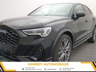 Audi Q3 Sportback 35 20 tdi 150cv s tronic 7 s edition %2B jantes 20 %2B pack esthetique noir plus   - 2