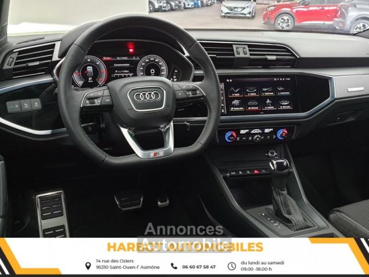 Audi Q3 Sportback 35 20 tdi 150cv s tronic 7 s edition %2B jantes 20 %2B pack esthetique noir plus - 9