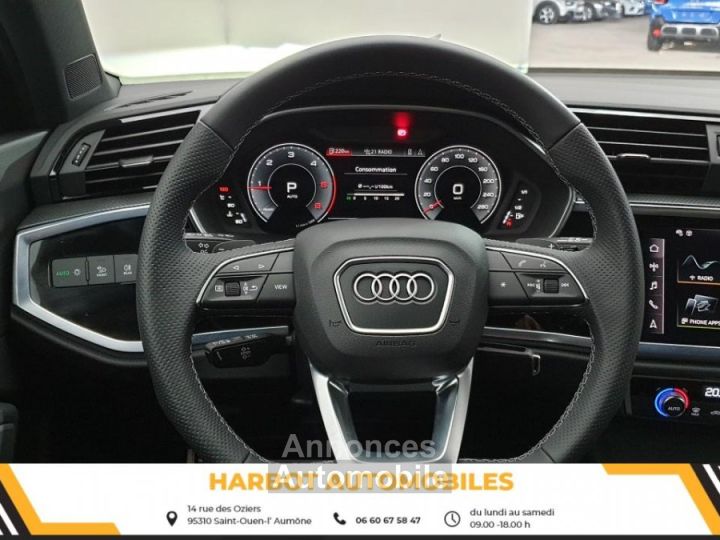 Audi Q3 Sportback 35 20 tdi 150cv s tronic 7 s edition %2B jantes 20 %2B pack esthetique noir plus - 14