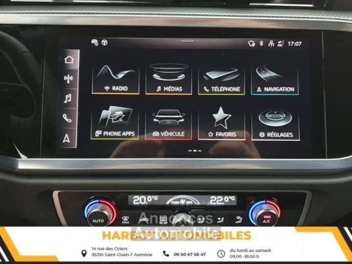 Audi Q3 Sportback 35 20 tdi 150cv s tronic 7 s edition %2B jantes 20 %2B pack esthetique noir plus - 16
