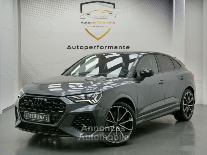 Audi RS Q3 Audi RSQ3 Sportback 25 TFSI Quattro 400 Mod 2020 B&O JA21" Cockpit Numérique B&O Carbon Attelage Garantie 12 Mois - 1
