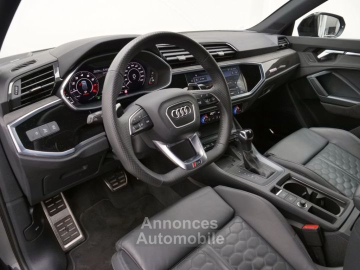 Audi RS Q3 Audi RSQ3 Sportback 25 TFSI Quattro 400 Mod 2020 B&O JA21" Cockpit Numérique B&O Carbon Attelage Garantie 12 Mois - 14