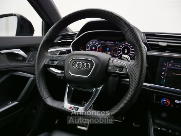 Audi RS Q3 Audi RSQ3 Sportback 25 TFSI Quattro 400 Mod 2020 B&O JA21" Cockpit Numérique B&O Carbon Attelage Garantie 12 Mois - 16