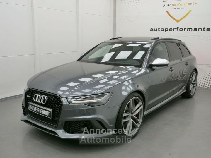 Audi RS6 Avant 40 TFSI V8 Quattro Tip Tronic - Toit Panoramique En Verre Ouvrant - Q HuD Milltek - Caméra Surround 360° - 1