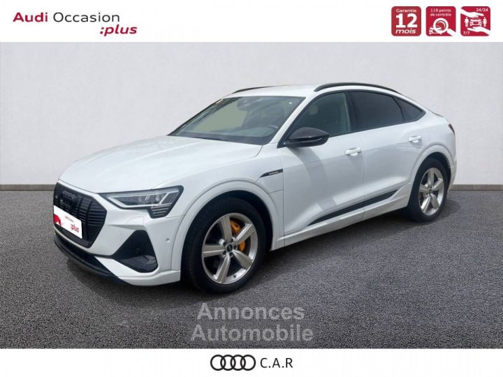 Audi e-tron SPORTBACK Sportback 50 quattro 313 ch S line - 1