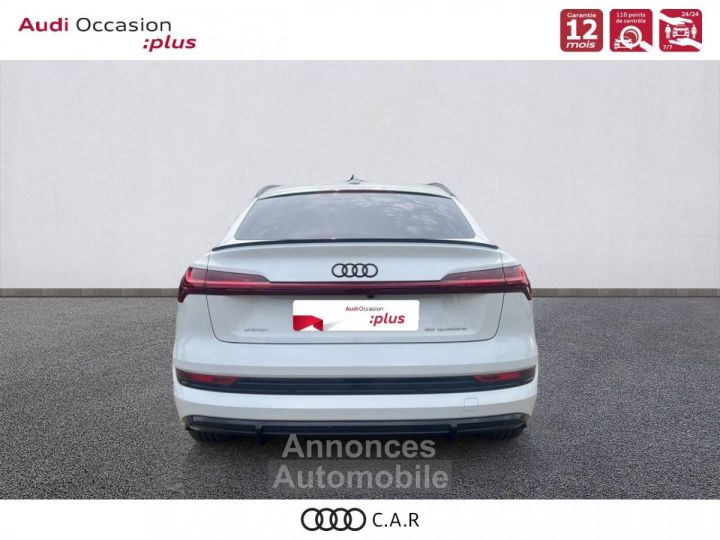 Audi e-tron SPORTBACK Sportback 50 quattro 313 ch S line - 4