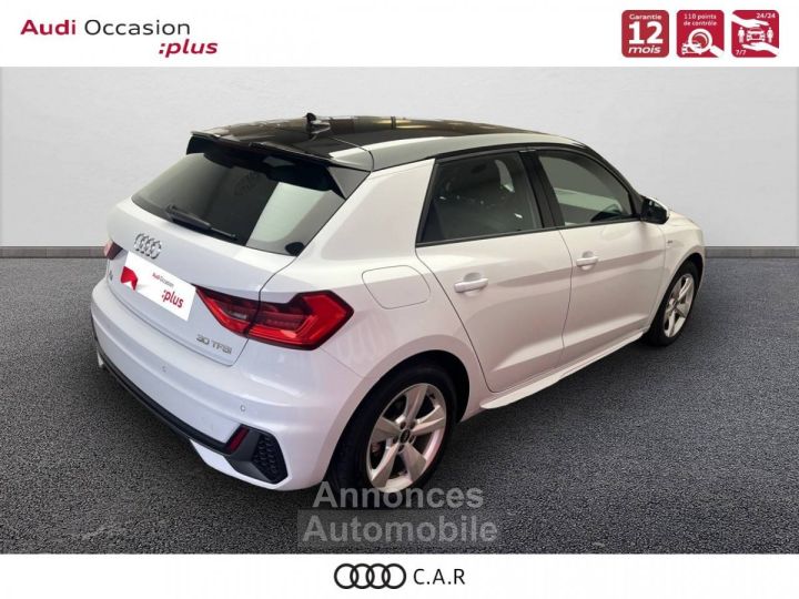Audi A1 Sportback 30 TFSI 110 ch S tronic 7 S Line - 5