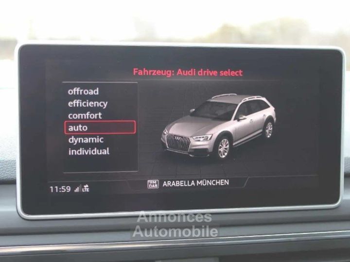 Audi A4 Allroad 20 TFSI Quattro S-tronic 4M – CAMERA – ATTELAGE – NAV – 1ère main – Garantie 12 mois - 12