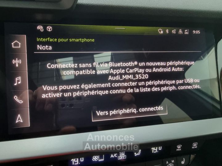 Audi A3 Sportback 35 TFSI - 150 - BV S-Tronic S line - 22