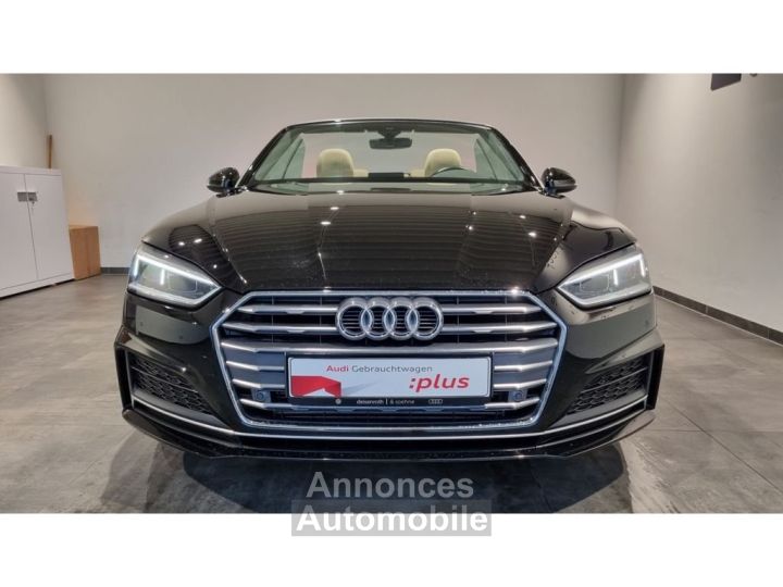 Audi A5 Cabriolet 40 TFSI S-tronic S Line / CAMERA – NAV – PACK S-Line - 1ère Main – TVA Récup Garantie 12 Mois - 1