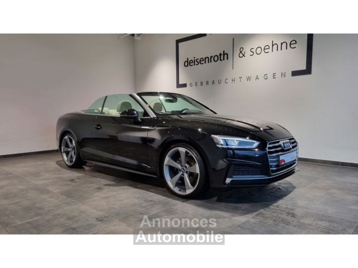 Audi A5 Cabriolet 40 TFSI S-tronic S Line / CAMERA – NAV – PACK S-Line - 1ère Main – TVA Récup Garantie 12 Mois - 3