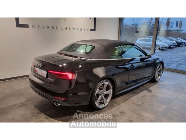 Audi A5 Cabriolet 40 TFSI S-tronic S Line / CAMERA – NAV – PACK S-Line - 1ère Main – TVA Récup Garantie 12 Mois - 6