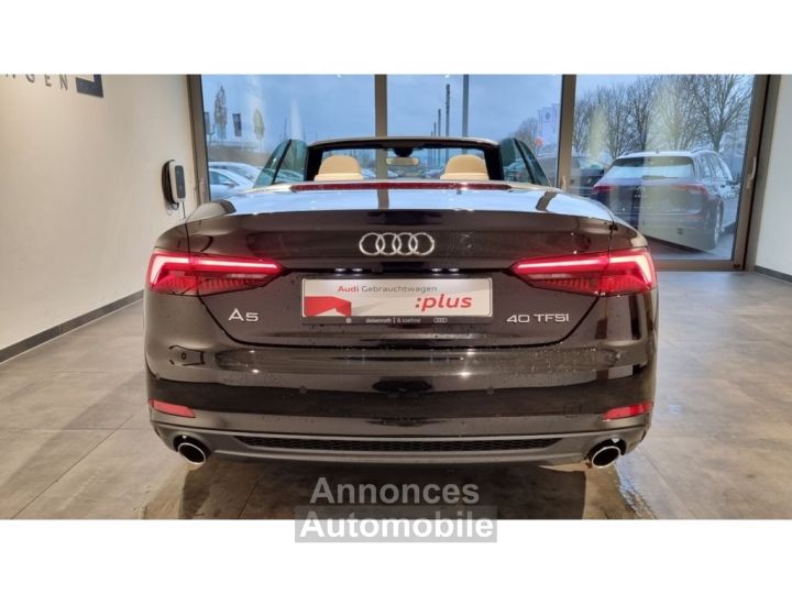 Audi A5 Cabriolet 40 TFSI S-tronic S Line / CAMERA – NAV – PACK S-Line - 1ère Main – TVA Récup Garantie 12 Mois - 8