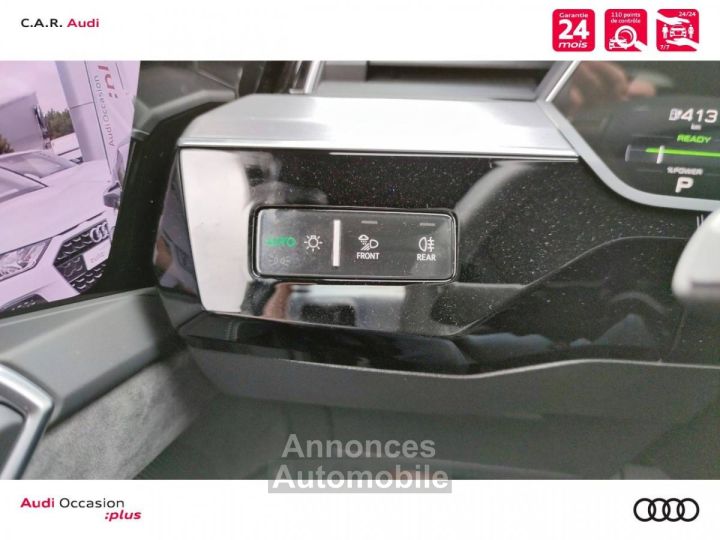 Audi e-tron SPORTBACK Sportback 55 quattro 408 ch S line - 14