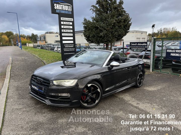Audi S3 Cabriolet III 20 TFSI 300ch Quattro S tronic 6 GPS Caméra Crit'air 1 - 1