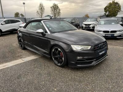 Audi S3 Cabriolet III 20 TFSI 300ch Quattro S tronic 6 GPS Caméra Crit'air 1   - 4