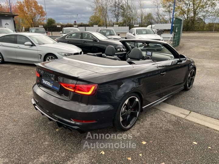 Audi S3 Cabriolet III 20 TFSI 300ch Quattro S tronic 6 GPS Caméra Crit'air 1 - 5