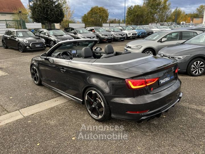 Audi S3 Cabriolet III 20 TFSI 300ch Quattro S tronic 6 GPS Caméra Crit'air 1 - 6