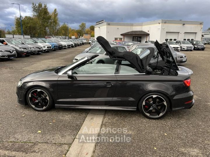 Audi S3 Cabriolet III 20 TFSI 300ch Quattro S tronic 6 GPS Caméra Crit'air 1 - 9