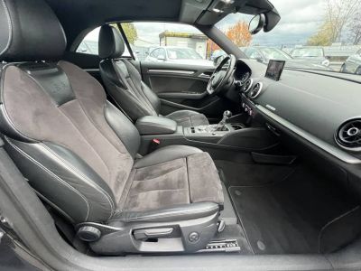 Audi S3 Cabriolet III 20 TFSI 300ch Quattro S tronic 6 GPS Caméra Crit'air 1   - 13