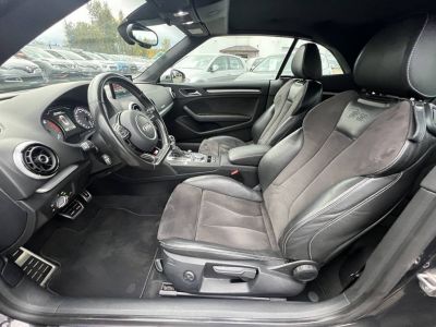 Audi S3 Cabriolet III 20 TFSI 300ch Quattro S tronic 6 GPS Caméra Crit'air 1   - 14