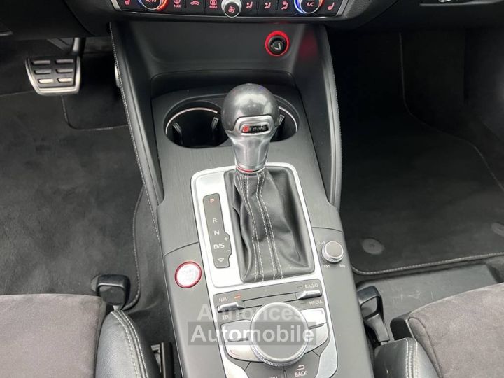 Audi S3 Cabriolet III 20 TFSI 300ch Quattro S tronic 6 GPS Caméra Crit'air 1 - 18