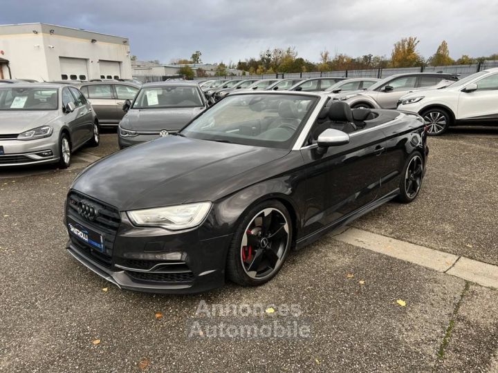 Audi S3 Cabriolet III 20 TFSI 300ch Quattro S tronic 6 GPS Caméra Crit'air 1 - 21