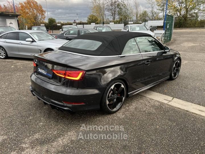 Audi S3 Cabriolet III 20 TFSI 300ch Quattro S tronic 6 GPS Caméra Crit'air 1 - 22