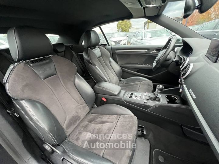 Audi S3 Cabriolet III 20 TFSI 300ch Quattro S tronic 6 GPS Caméra Crit'air 1 - 29