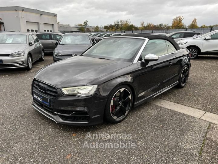 Audi S3 Cabriolet III 20 TFSI 300ch Quattro S tronic 6 GPS Caméra Crit'air 1 - 31