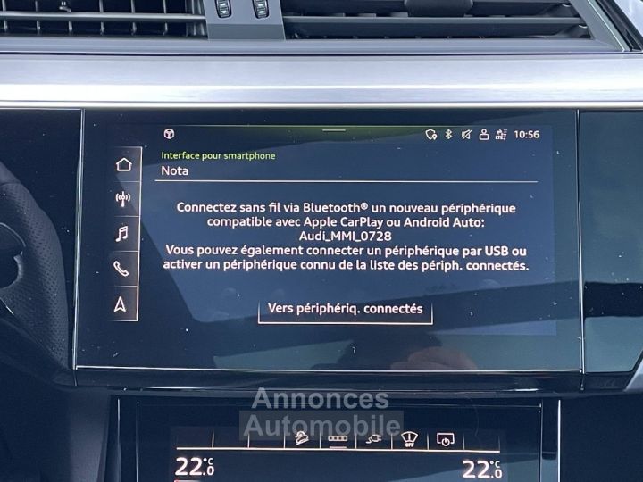 Audi e-tron SPORTBACK Sportback 55 quattro 408 ch S line - 14