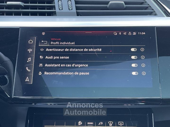 Audi e-tron SPORTBACK Sportback 55 quattro 408 ch S line - 22