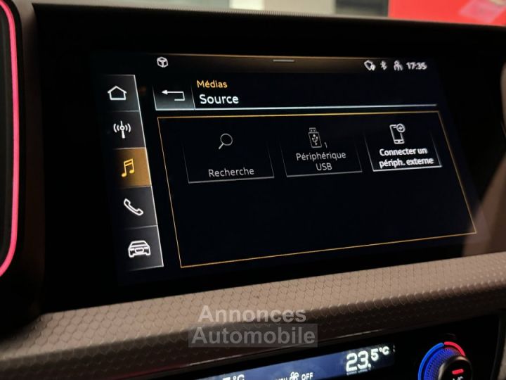 Audi A1 Sportback 30 TFSI 110 ch S tronic 7 S Line - 17