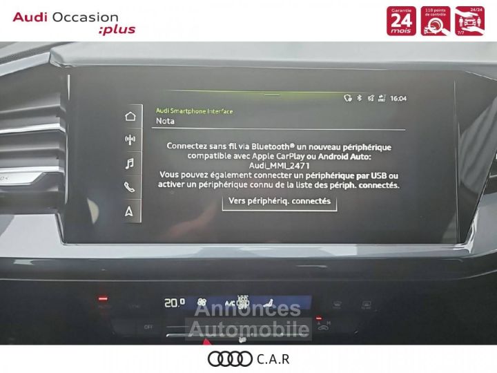 Audi Q4 E-Tron SPORTBACK Sportback 40 204 ch 82 kW S line - 14